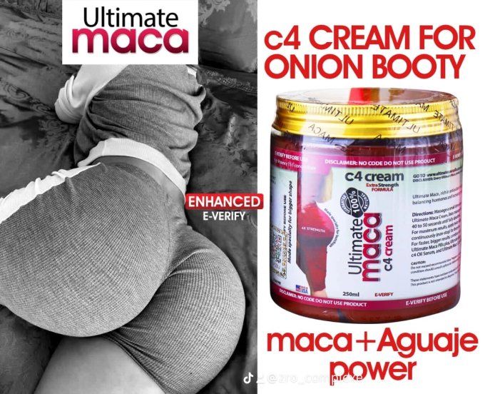 Crème ULTIMATE MACA 